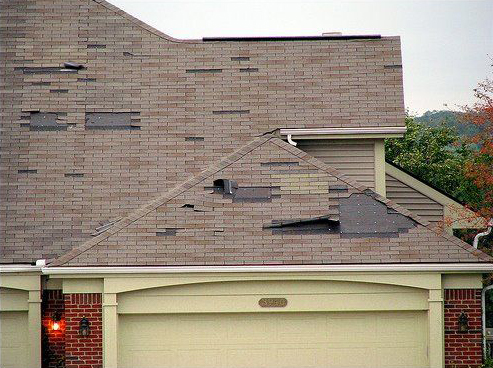 multi-family roof hail storm damage